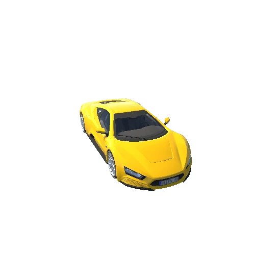 car 1203 yellow